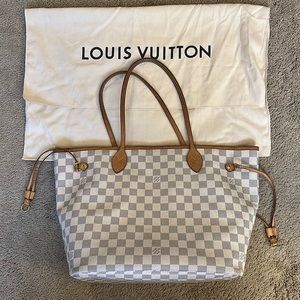 Louis vuitton neverfull monogram with duster bag